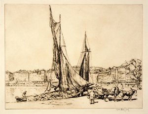 Port w La Ciotat autorstwa Kerr Eby