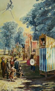 The Show (Punch And Judy) (obraz) autorstwa Kevin Parrish