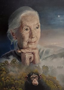 Wszyscy jesteśmy połączeni (Mądrość Jane Goodall) (obraz)