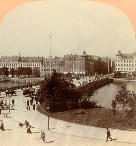 Most Królowej Luizy, Kopenhaga, Dania, 1901.