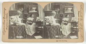 Nowa piosenka, 1899. autorstwa Keystone View Company