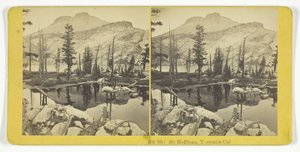 Mt Hoffman, Yosemite, Cal., 185575. Twórcy: Kilburn Brothers, BW Kilburn.