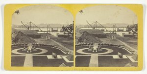 Navy Yard, Waszyngton, 185575. Twórcy: Kilburn Brothers, BW Kilburn.
