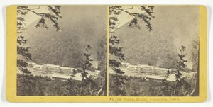 Profile House, Franconia Notch, 185575. Twórcy: Kilburn Brothers, BW Kilburn.
