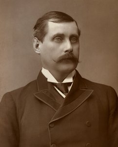 FH Macklin, brytyjski aktor, 1888 autorstwa Kingsbury and Notcutt