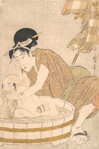 Gdzie jest miazga rybna, lub? 1801. autorstwa Kitagawa Utamaro