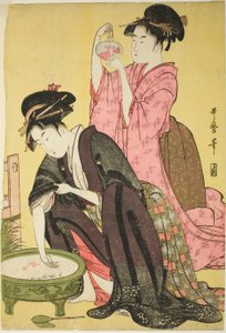 Złota Rybka autorstwa Kitagawa Utamaro