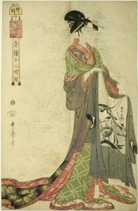 Godzina Zająca [6 rano] autorstwa Kitagawa Utamaro
