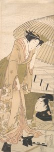 wangjin g-s tag member tee s w snow molo, 1800. autorstwa Kitagawa Utamaro