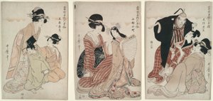 Zlituj się nad Nieśmiertelnymi Poetami autorstwa Kitagawa Utamaro