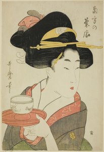 Południowa Herbaciarnia autorstwa Kitagawa Utamaro