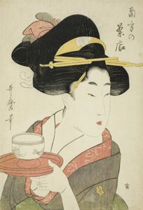 Południowa Herbaciarnia autorstwa Kitagawa Utamaro