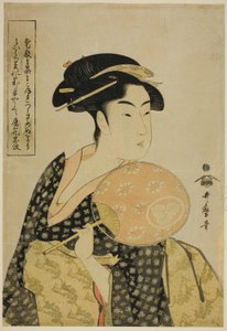 Ohisa Takashima autorstwa Kitagawa Utamaro