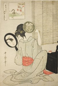 Ohisa Takashima autorstwa Kitagawa Utamaro