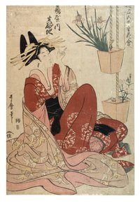 Kwiaty pór roku - wiosna, okres Edo, ok. 1805 r. (drzeworyt na papierze) autorstwa Kitagawa Utamaro