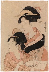 Bez tytułu autorstwa Kitagawa Utamaro