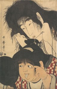 Yamauba Draft Quintaro, co? 1795. autorstwa Kitagawa Utamaro