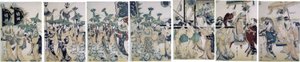 Yoshihara autorstwa Kitagawa Utamaro