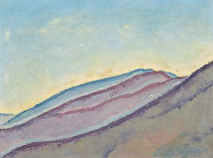 zbocza gór autorstwa Koloman Moser
