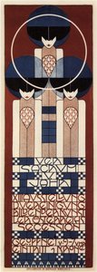 Plakat do wystawy secesji wiedeńskiej, 1902