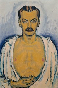 Autoportret, ok. 1915. autorstwa Koloman Moser