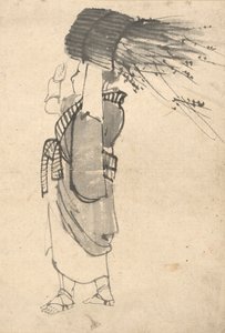 Nosiciel gałązek, 1844-1895. autorstwa Kono Bairei