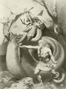 Zygfryd, Akt II scena vi (rycina) autorstwa Konrad Dielitz