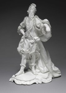 Oceanus, Fabryka Porcelany we Frankenthal, Niemcy, ok. 1765 r. autorstwa Konrad Linck
