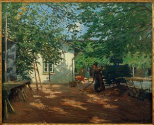 Restauracja w pobliżu Kappeln autorstwa Konrad von Kardorff