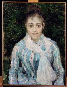 Portret artystki Marii Yakuntchikovej Weber (1870-1902) (Portret artysty M.Yakunchikovej Weber). Dzieło Konstantina Aleksiejewicza Korowina (1861-1939), namalował jego autorstwa Konstantin Alekseevich Korovin