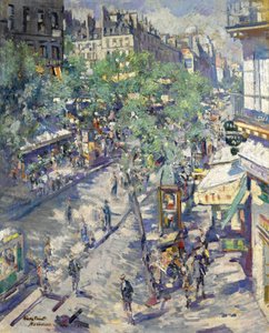Boulevard de Sebastopol w Paryżu, 1923