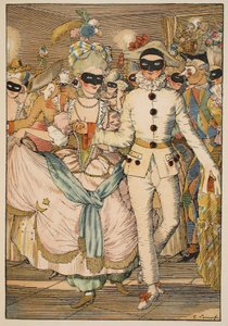 Bal maska autorstwa Konstantin Andreevic Somov