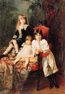 Dzieci pana Bałaszowa autorstwa Konstantin Egorovich Makovsky