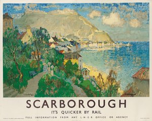 Plakat reklamowy dla Scarborough