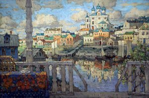 Psków”, 1915. autorstwa Konstantin Ivanovich Gorbatov