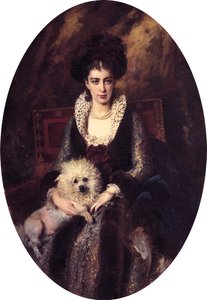 Maria Aleksiejewna Makowska autorstwa Konstantina Makowskiego (1839-1915)