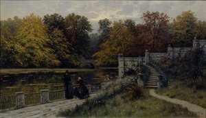 Park Łazienkowski, 1886