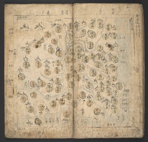 Dodaj lub. 13138, nr 4 Kyŏngsang-do, z „Yŏjido” (Atlas) autorstwa Korean School