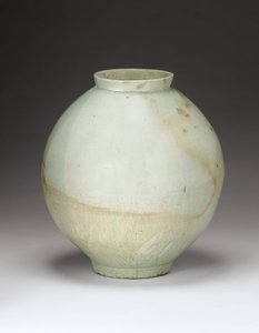 Słój księżycowy, okres Choson (porcelana)