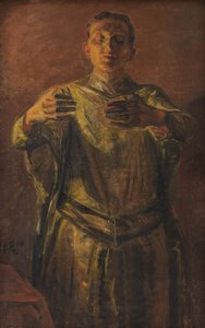 Lady Makbet. Nauka autorstwa Kristian Zahrtmann