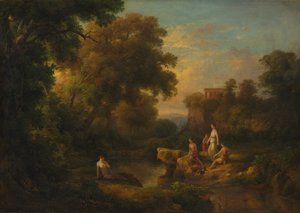 Diana i jej nimfy, 1853.