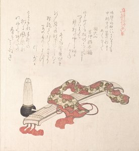 Harfa japońska Koto i organy Shoe, XIX wiek.
