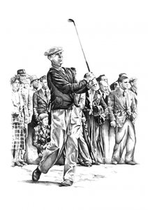 Klasyczny zamach golfisty autorstwa Kulik