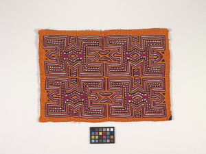 Panel koszuli (Mola) (zdjęcie) autorstwa Kuna Indian Culture