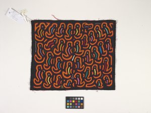 Panel koszuli (Mola) (zdjęcie) autorstwa Kuna Indian Culture