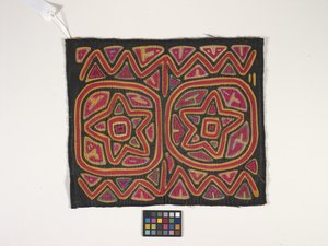 Panel koszuli (Mola) (zdjęcie) autorstwa Kuna Indian Culture