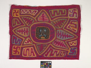 Panel koszuli (Mola) (zdjęcie) autorstwa Kuna Indian Culture