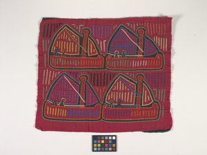 Panel koszuli (Mola) (zdjęcie) autorstwa Kuna Indian Culture