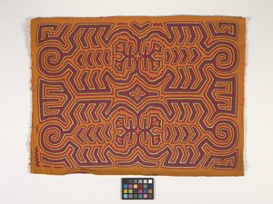 Panel koszuli (Mola) (zdjęcie) autorstwa Kuna Indian Culture