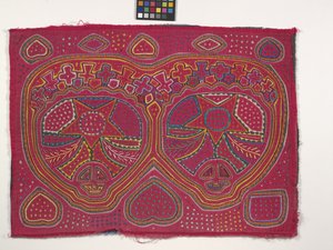 Panel koszuli (Mola) (zdjęcie) autorstwa Kuna Indian Culture